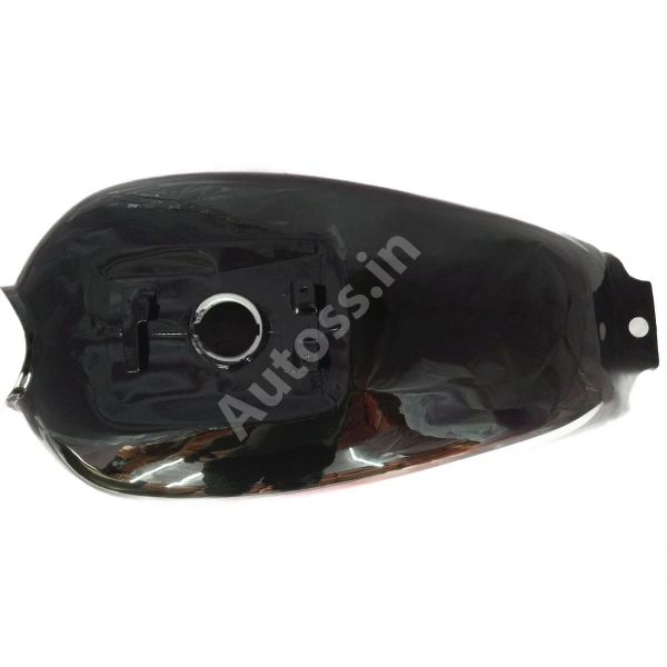 HERO Splendor Plus PETROL TANK BLACK and ORANGE