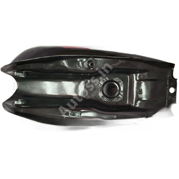 HERO Splendor Plus PETROL TANK BLACK and ORANGE