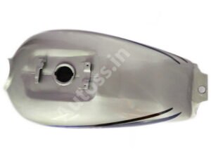 HERO Splendor Plus PETROL TANK SILVER and BLUE