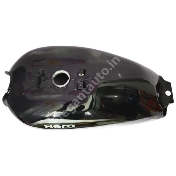 HERO Splendor Pro 2019 BS4 Petrol Tank BLACK and GREY