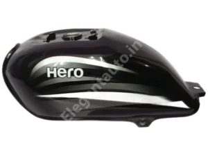 HERO Splendor Pro 2019 BS4 Petrol Tank BLACK and GREY