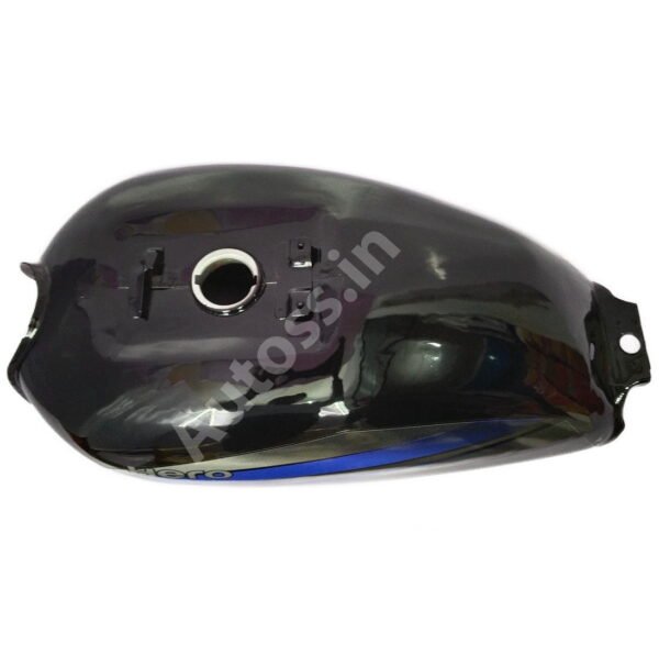 HERO Splendor Pro Petrol Tank BLACK and BLUE