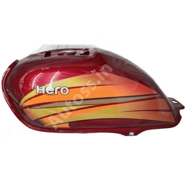 HERO SPLENDOR PRO PETROL TANK RED