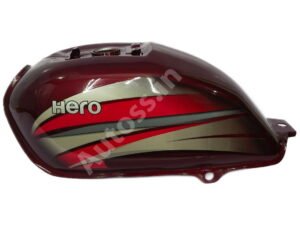 HERO Splendor Pro PETROL TANK WINE RED