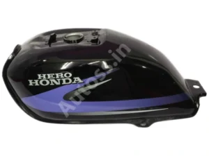 HERO Splendor Y2K Petrol Tank BLACK and PURPLE