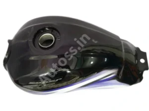 HERO Super Splendor BS4 Petrol Tank BLACK and BLUE