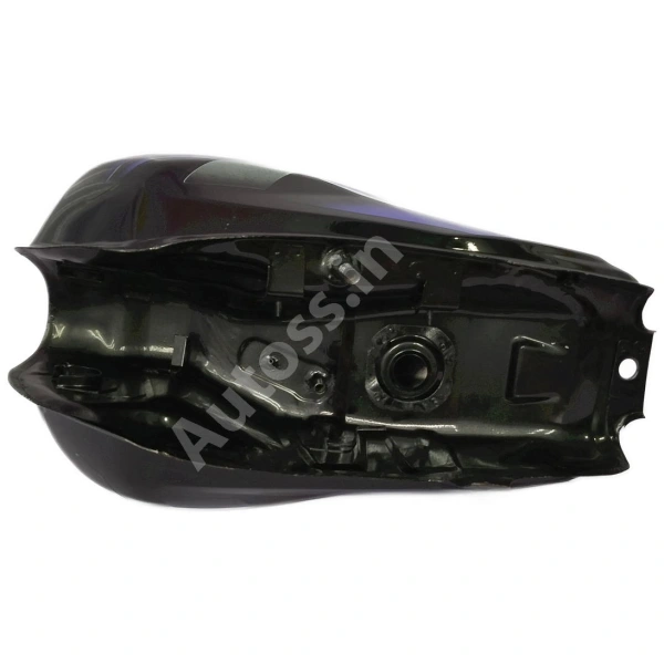 HERO Super Splendor BS4 Petrol Tank BLACK and BLUE