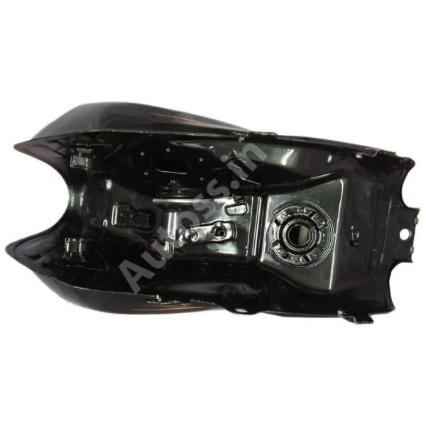 HERO Super Splendor BS6 Petrol Tank BLACK and ORANGE