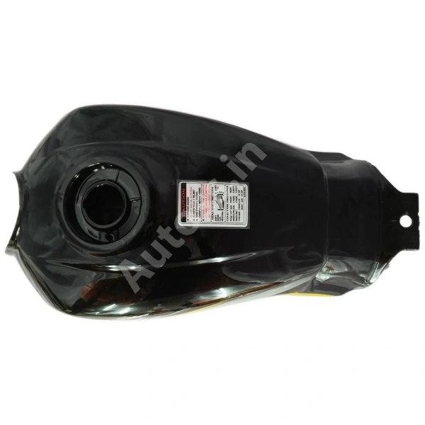 HERO Super Splendor BS6 Petrol Tank BLACK and YELLOW