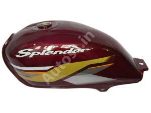 HERO Super Splendor Petrol Tank Alloy Wheel WINE RED