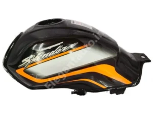 HERO Super Splendor PETROL TANK BS6 BLACK and ORANGE