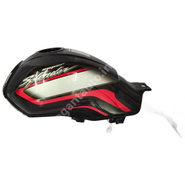 HERO Super Splendor Petrol Tank BS6 BLACK and RED