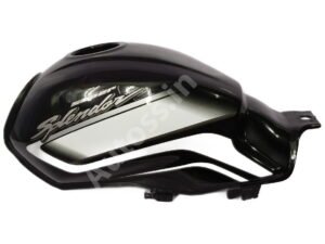 HERO Super Splendor Petrol Tank BS6 BLACK and SILVER