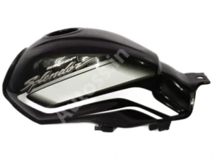 HERO Super Splendor Petrol Tank BS6 BLACK and SILVER