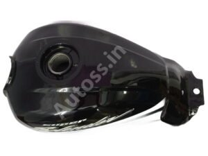 HERO SUPER SPLENDOR PETROL TANK T2 BLACK and GREY