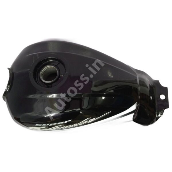 HERO SUPER SPLENDOR PETROL TANK T2 BLACK and GREY