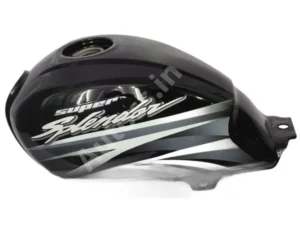 HERO SUPER SPLENDOR T2 Petrol Tank BLACK and GREY