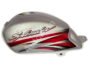 HERO SUPER SPLENDOR T2 Petrol Tank SILVER and RED