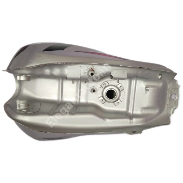 HERO Super Splendor T5 Petrol Tank SILVER and RED