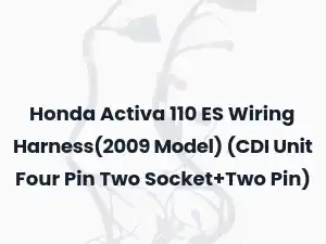 Honda Activa 110 ES Wiring Harness(2009 Model) (CDI Unit Four Pin Two Socket+Two Pin)