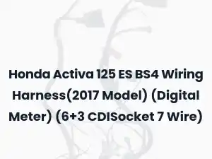 Honda Activa 125 ES BS4 Wiring Harness(2017 Model) (Digital Meter) (6+3 CDISocket 7 Wire)