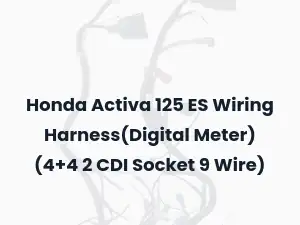 Honda Activa 125 ES Wiring Harness(Digital Meter) (4+4 2 CDI Socket 9 Wire)