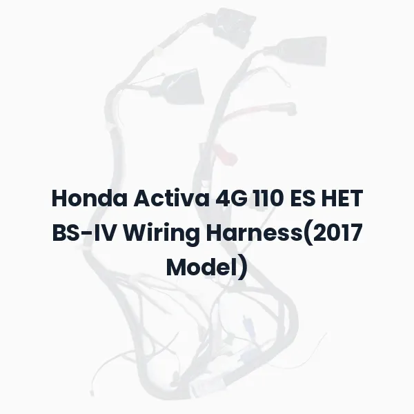 Honda Activa 4G 110 ES HET BS-IV Wiring Harness(2017 Model)