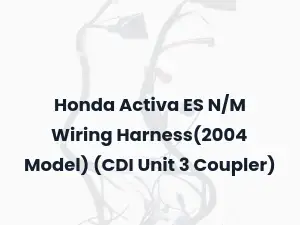 Honda Activa ES N/M Wiring Harness(2004 Model) (CDI Unit 3 Coupler)