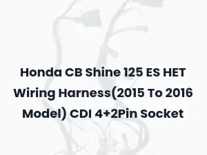 Honda CB Shine 125 ES HET Wiring Harness(2015 To 2016 Model) CDI 4+2Pin Socket