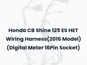 Honda CB Shine 125 ES HET Wiring Harness(2016 Model) (Digital Meter 16Pin Socket)