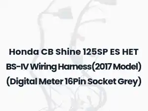Honda CB Shine 125SP ES HET BS-IV Wiring Harness(2017 Model) (Digital Meter 16Pin Socket Grey)