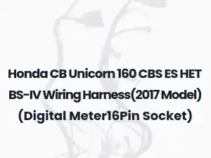 Honda CB Unicorn 160 CBS ES HET BS-IV Wiring Harness(2017 Model) (Digital Meter16Pin Socket)
