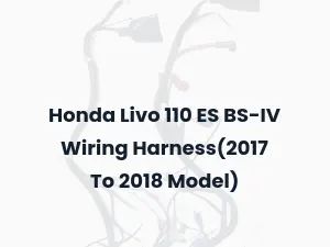 Honda Livo 110 ES BS-IV Wiring Harness(2017 To 2018 Model)