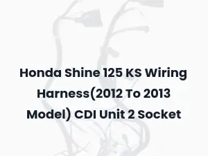 Honda Shine 125 KS Wiring Harness(2012 To 2013 Model) CDI Unit 2 Socket
