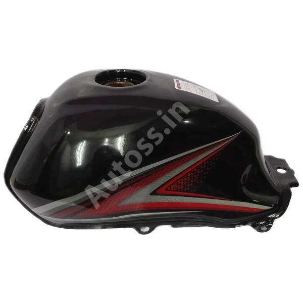HONDA Shine BS6 Petrol Tank BLACK and RED