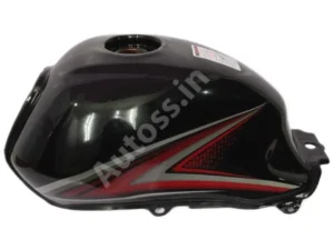 HONDA Shine Petrol Tank BS6 BLACK and RED