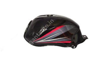 HONDA Shine Petrol Tank (T-5) BLACK and RED