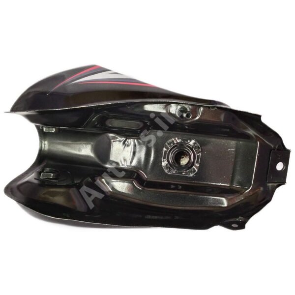 HONDA Shine T-5 Petrol Tank BLACK and RED