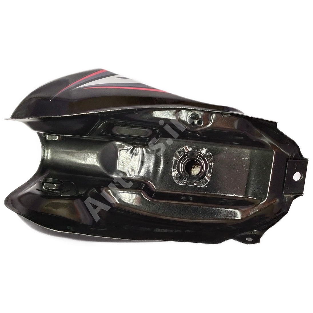 HONDA Shine T-5 Petrol Tank BLACK and RED