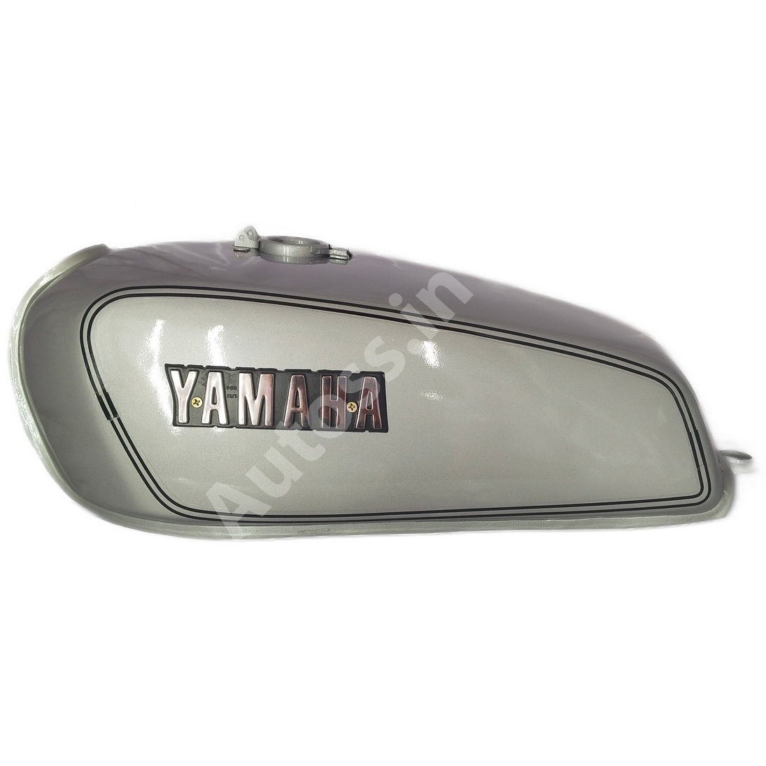 PETROL TANK RX 100 SILVER