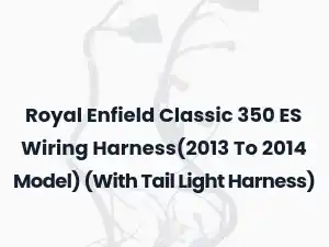 Royal Enfield Classic 350 ES Wiring Harness(2013 To 2014 Model) (With Tail Light Harness)