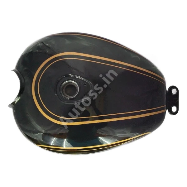 ROYAL ENFIELD Petrol Tank for BS3 OM BLK and SILVER