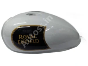 ROYAL ENFIELD PETROL TANK for CLASSIC BS4 WHITE