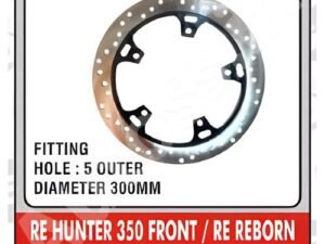 ROYAL ENFIELD RE HUNTER 350 FRONT, RE REBORN DISC BRAKE