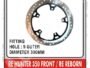 ROYAL ENFIELD RE HUNTER 350 FRONT, RE REBORN DISC BRAKE