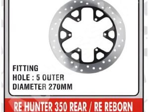 ROYAL ENFIELD RE HUNTER 350 REAR, RE REBORN DISC BRAKE