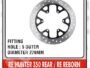 ROYAL ENFIELD RE HUNTER 350 REAR, RE REBORN DISC BRAKE