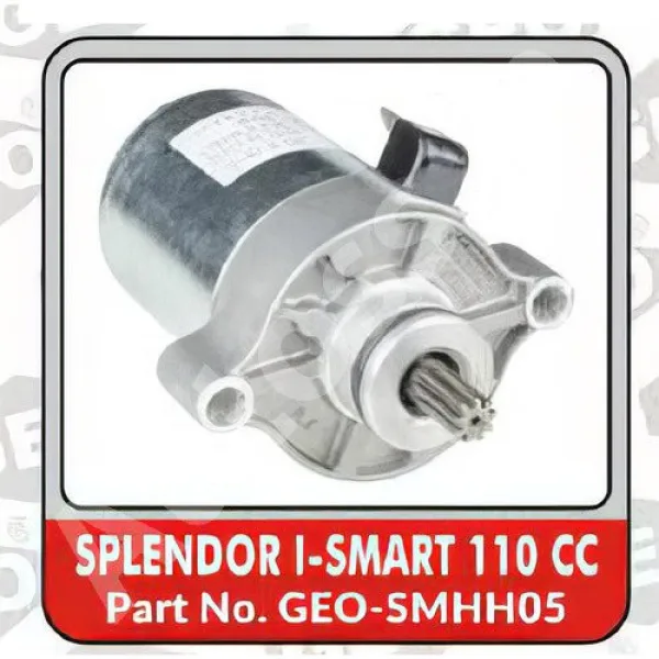 SELF STARTER MOTOR HERO SPLENDOR AND I-SMART 110 CC