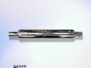 SILENCER BULLET Replica exhaust chrome challan free
