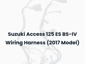 Suzuki Access 125 ES BS-IV Wiring Harness (2017 Model)